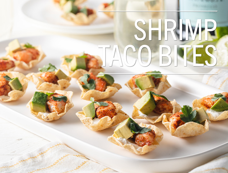 Shrimp Taco Bites