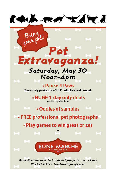 Bone Marché Pet Extravaganza Info for Facebook-May 2015