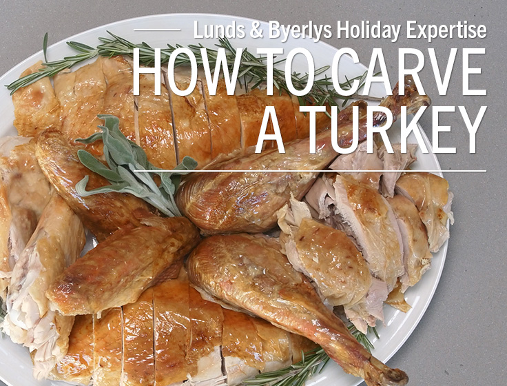 How to carve a turkey