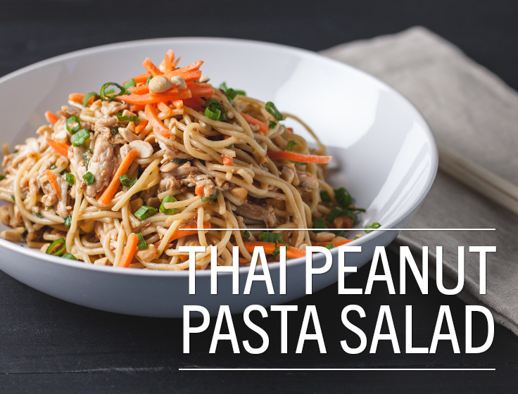 Thai Peanut Pasta Salad