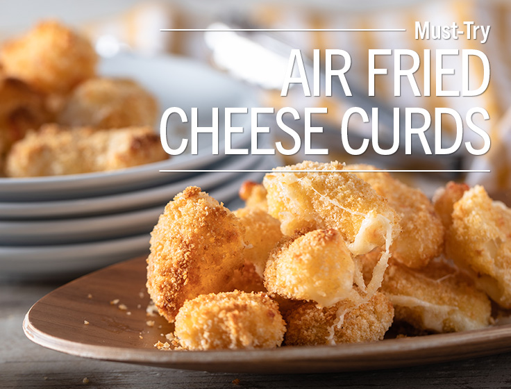 Air Fried Cheese Curds