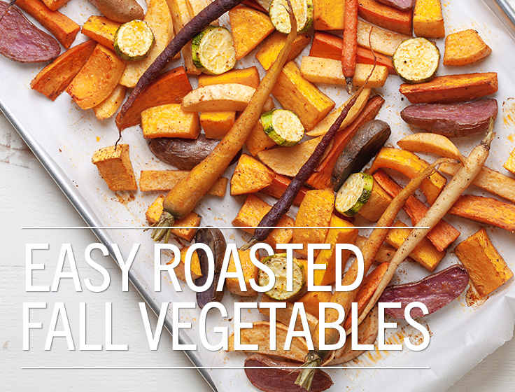 Easy Roasted Fall Vegetables
