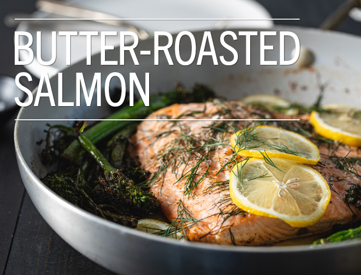 Butter-Roasted Salmon