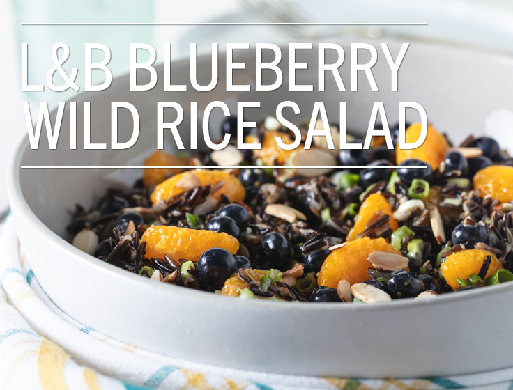 L&B Blueberry Wild Rice Salad