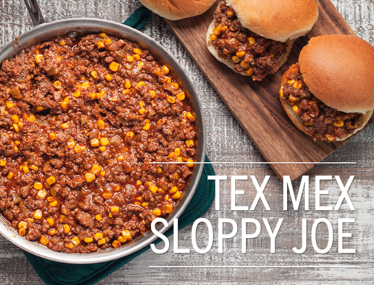 Tex Mex Sloppy Joes