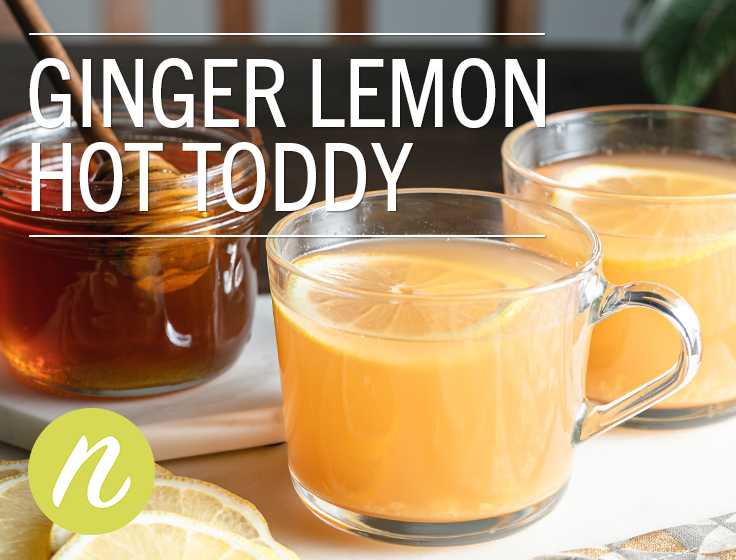 Ginger Lemon Hot Toddy