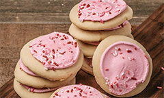 Iced Valentine’s Day Cookies
