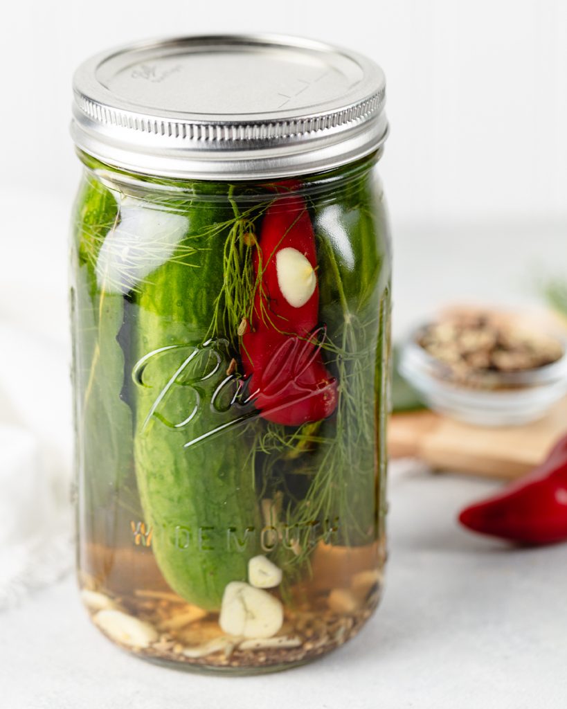 DIY Fermented Pickles