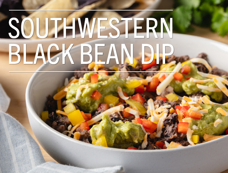 Southwestern Black Bean Dip