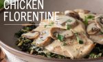 Chicken Florentine with Mushroom Sauce